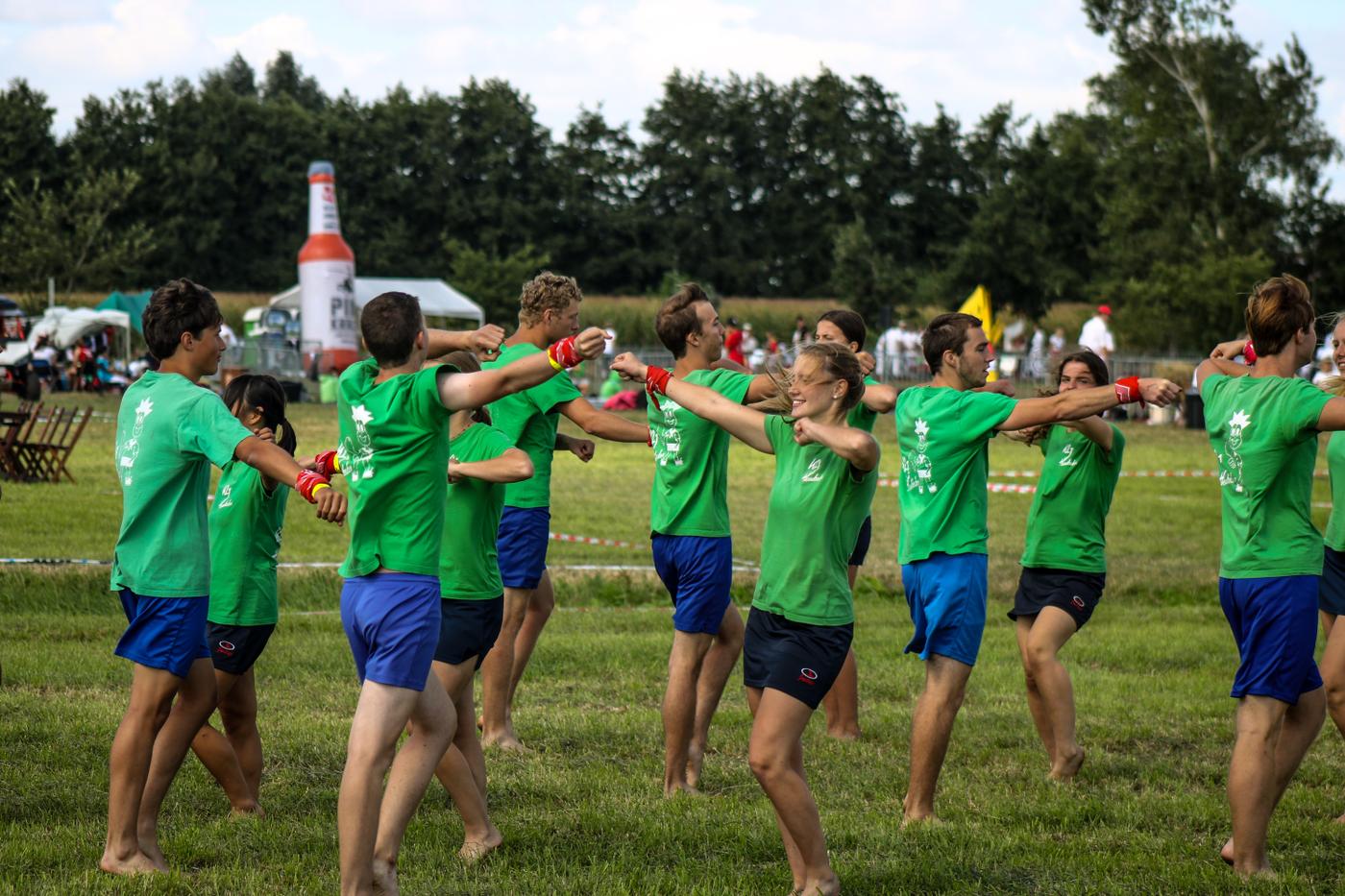 KLJ danst op het Regionaal Sportfeest Ertvelde